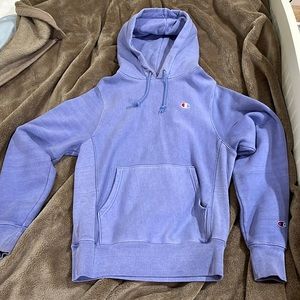 Purple champion hoodie